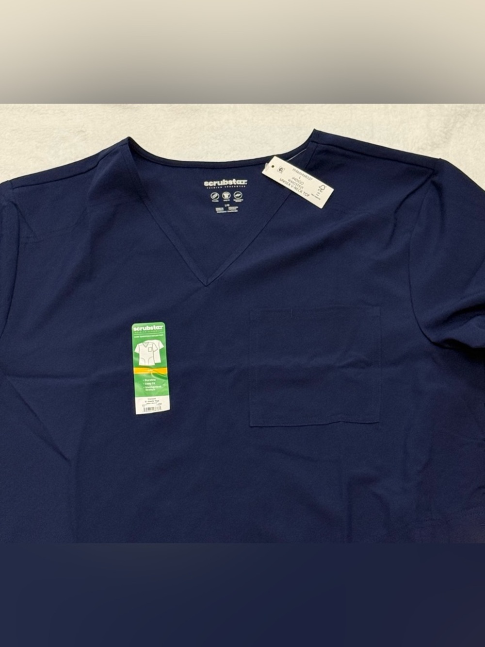 NWT Scrubstar Unisex Adult XXL Indigo Medical Set - Picture 3 of 12